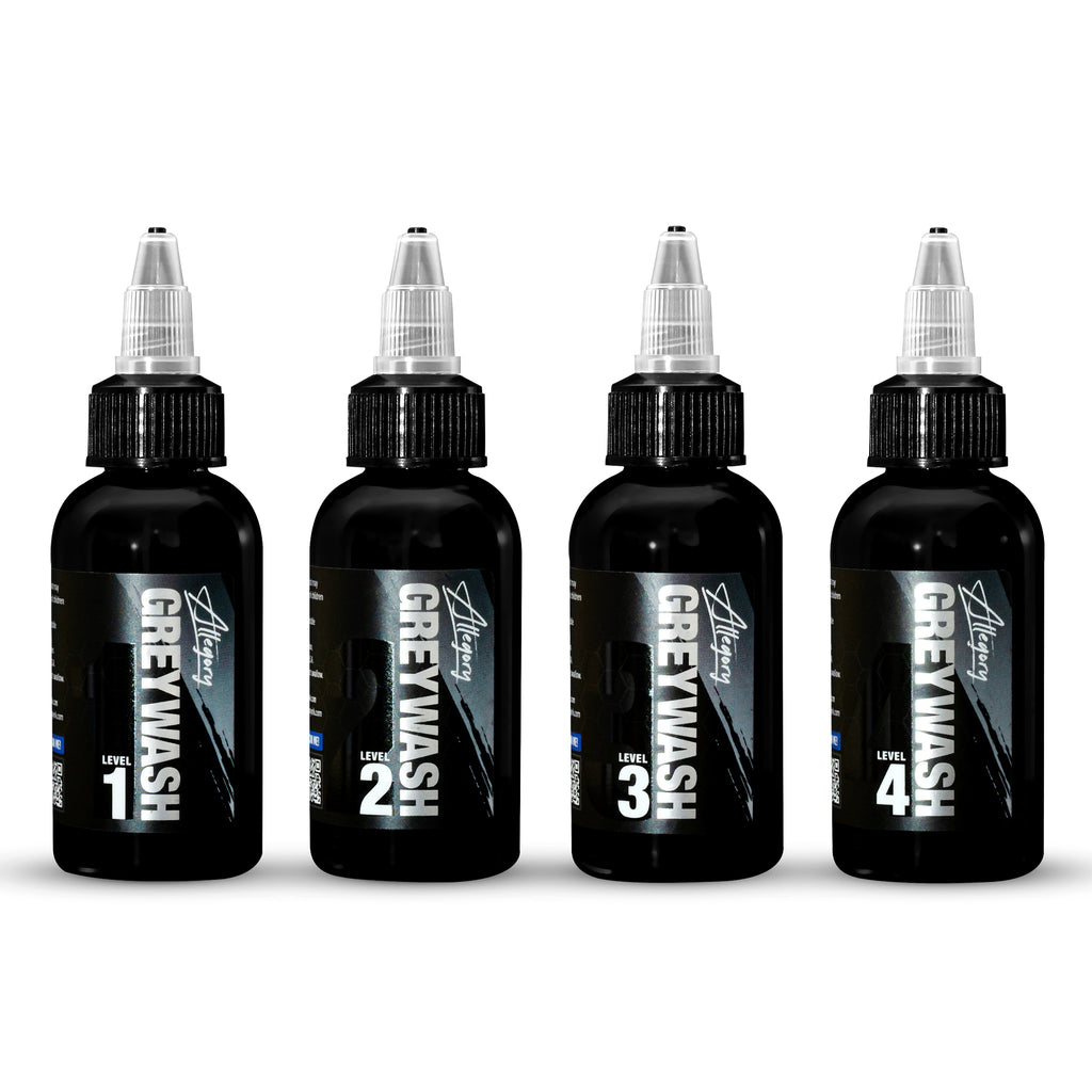 Allegory Greywash Tattoo Ink Set Allegory Greywash Tattoo Ink Set