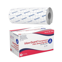 Dynarex View Guard Transparent Film Dressing Roll, 6" x 11 yd -1 Roll Dynarex View Guard Transparent Film Dressing Roll, 6" x 11 yd -1 Roll