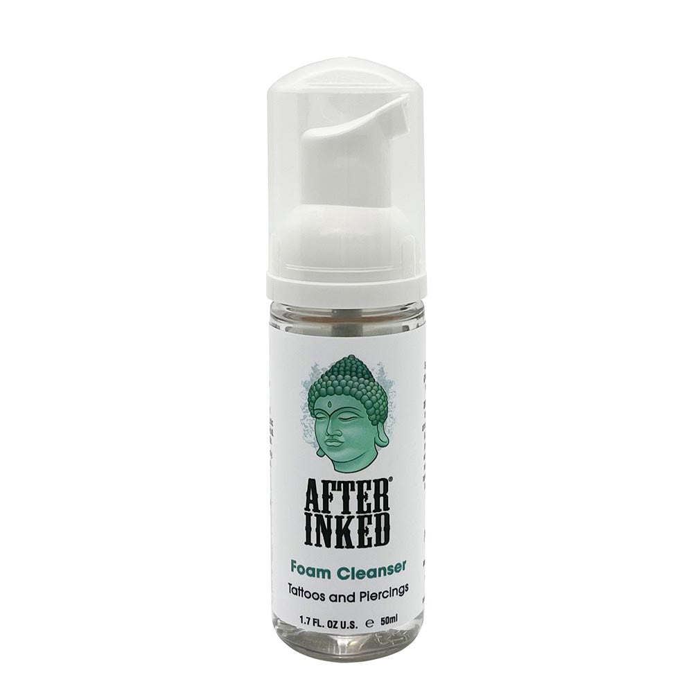 After Inked Tattoo & Piercing Aftercare Foam Cleanser Soap Wash 1.7oz After Inked Tattoo & Piercing Aftercare Foam Cleanser Soap Wash 1.7oz
