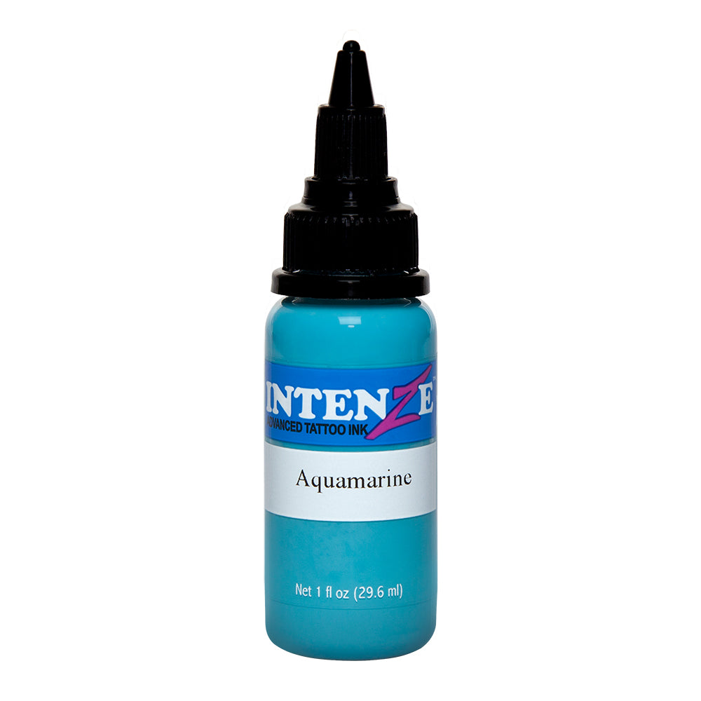 Intenze Aquamarine Tattoo Ink - 1oz Intenze Aquamarine Tattoo Ink - 1oz