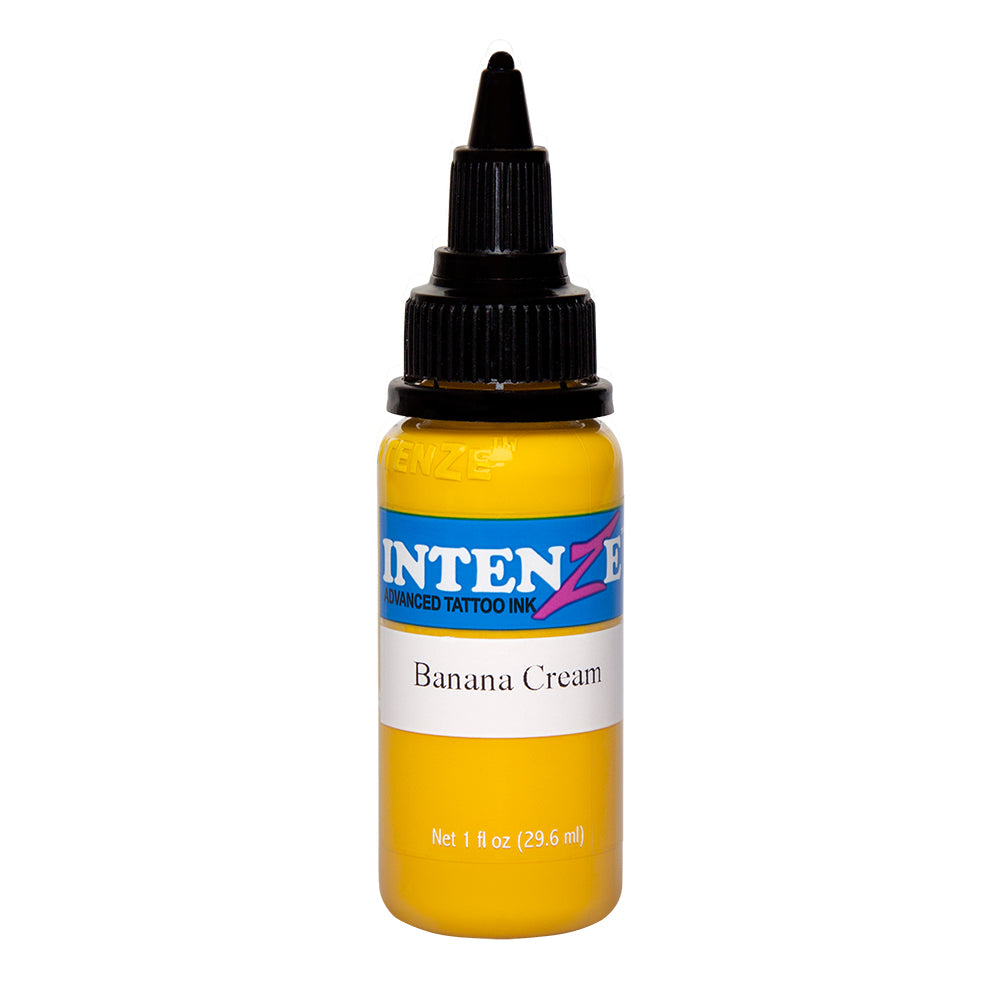 Intenze Banana Cream Tattoo Ink - 1oz Intenze Banana Cream Tattoo Ink - 1oz