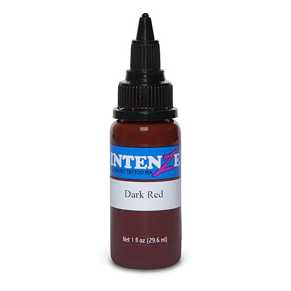 Intenze Dark Red Tattoo Ink - 1oz Intenze Dark Red Tattoo Ink - 1oz