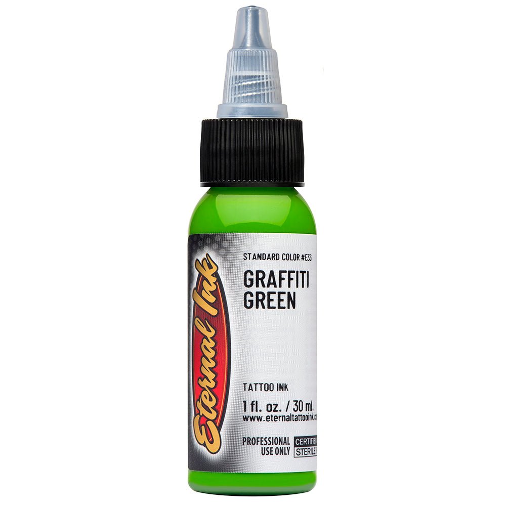Eternal Graffiti Green Tattoo Ink Eternal Graffiti Green Tattoo Ink