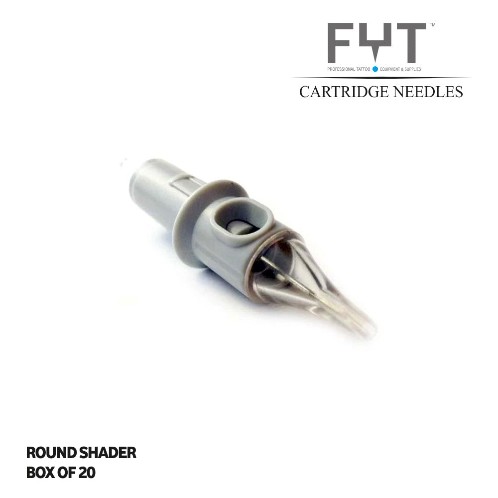 FYT Cartridge V2 Round Shader Needles - Box of 20 FYT Cartridge V2 Round Shader Needles - Box of 20