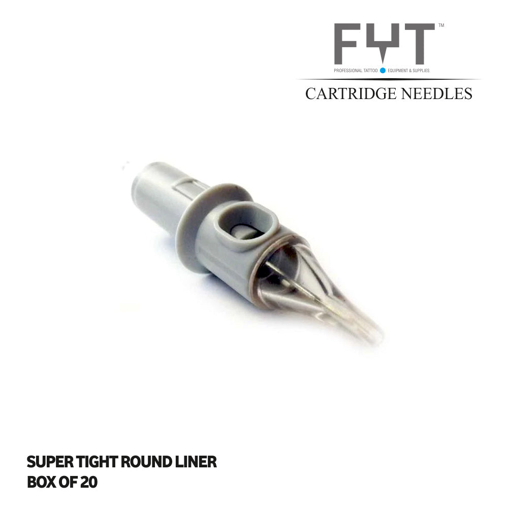 FYT Cartridge Super Tight Round Liner Needles - Box of 20 FYT Cartridge Super Tight Round Liner Needles - Box of 20