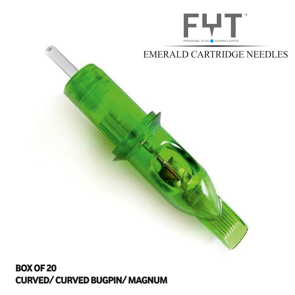 FYT Emerald Cartridge Magnum Shader Tattoo Needle Box of 20 FYT Emerald Cartridge Magnum Shader Tattoo Needle Box of 20