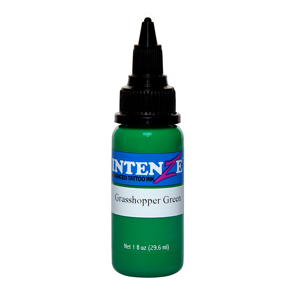 Intenze Grasshopper Green Tattoo Ink - 1oz Intenze Grasshopper Green Tattoo Ink - 1oz