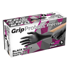 GripProtect_Precise_Black_Nitrile_Powder_Free_Exam_Gloves_Medium_2401 GripProtect_Precise_Black_Nitrile_Powder_Free_Exam_Gloves_Medium_2401