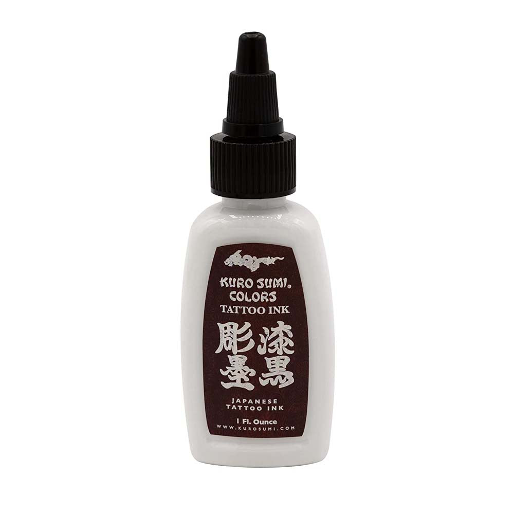 Kuro Sumi Samurai White Tattoo Ink - 2oz