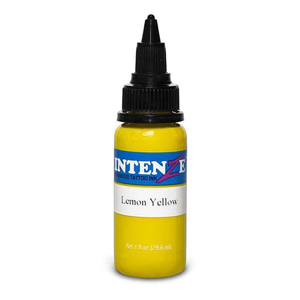 Intenze Lemon Yellow Tattoo Ink - 1oz Intenze Lemon Yellow Tattoo Ink - 1oz