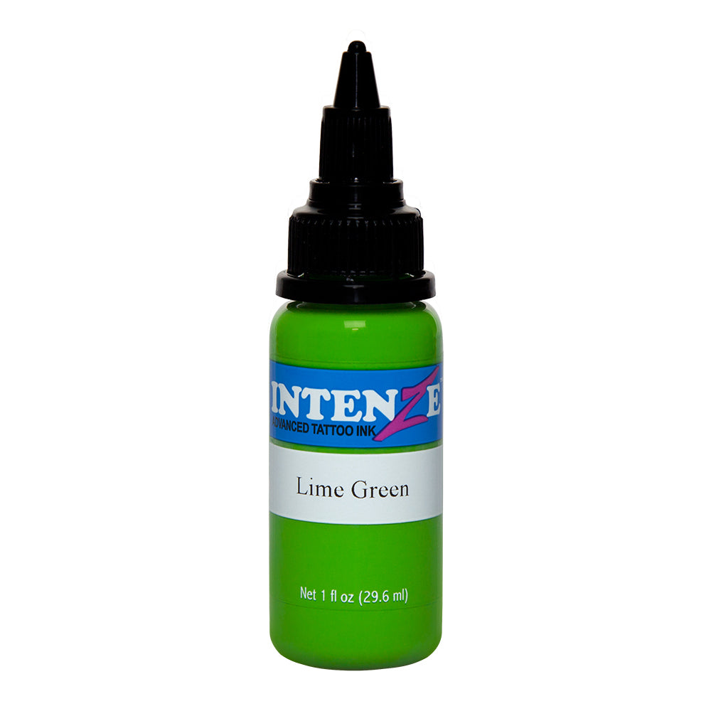 Intenze Lime Green Tattoo Ink - 1oz Intenze Lime Green Tattoo Ink - 1oz