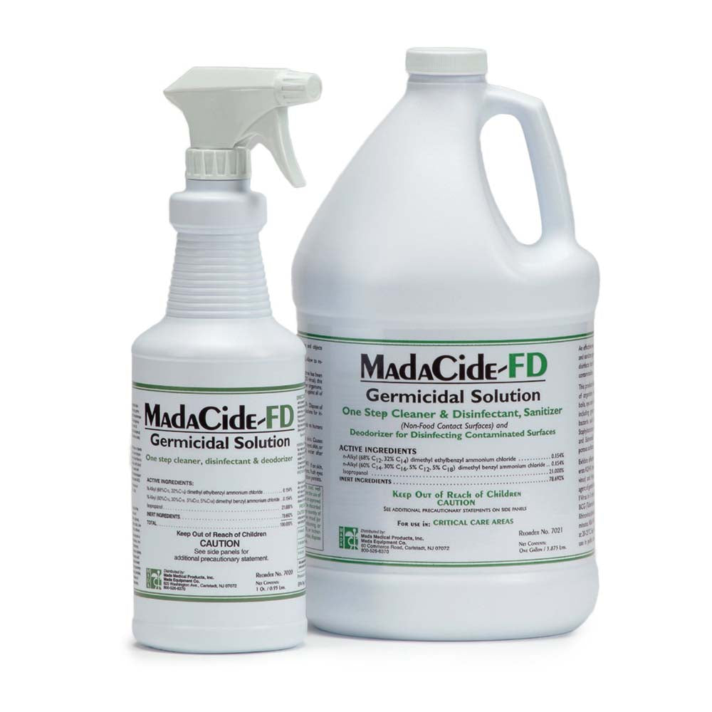 MadaCide-FD Germicidal Solution Disinfectant Cleaner MadaCide-FD Germicidal Solution Disinfectant Cleaner