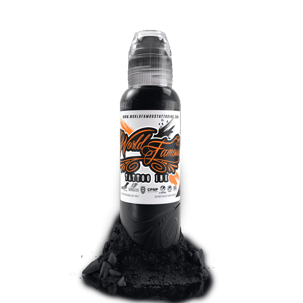 World Famous Pitch Black Tattoo Ink World Famous Pitch Black Tattoo Ink