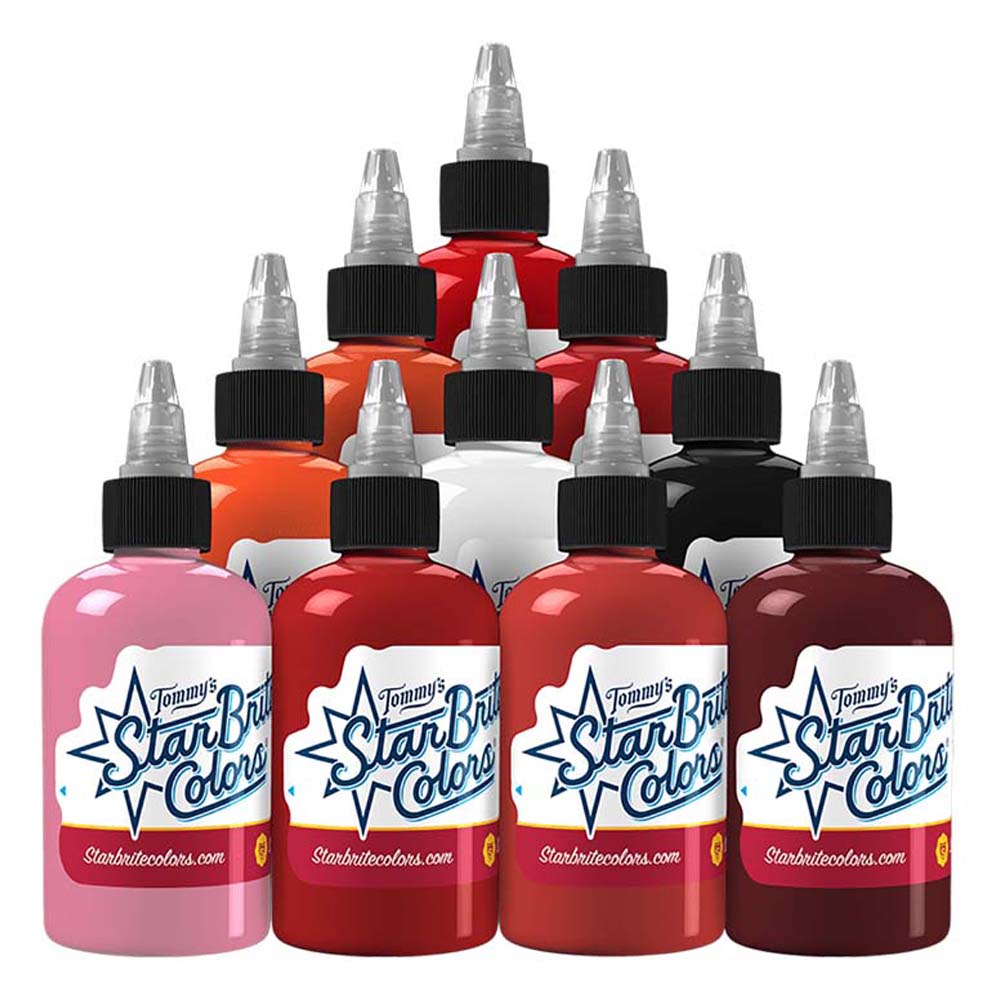 Starbrite Red Rocket Tattoo Ink Set Starbrite Red Rocket Tattoo Ink Set
