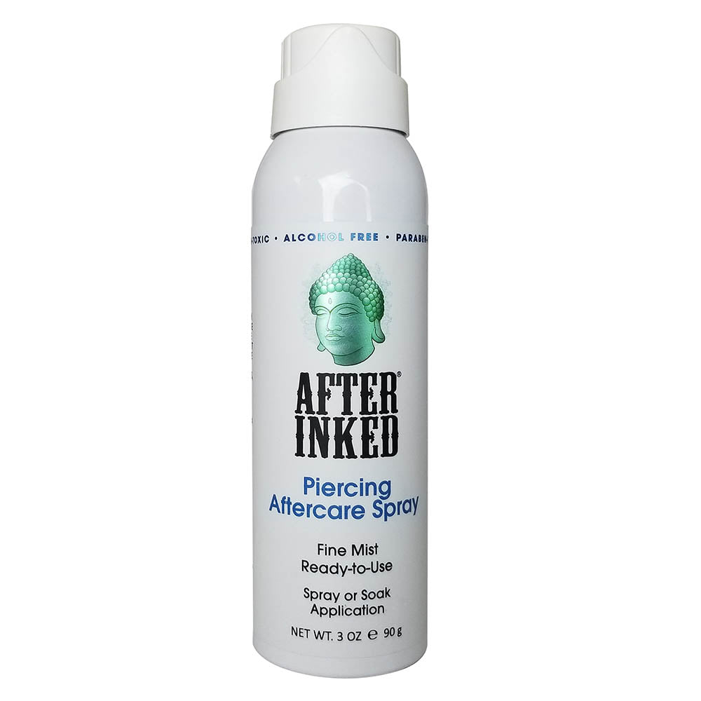 After Inked Piercing Aftercare Spray- 3 Oz After Inked Piercing Aftercare Spray- 3 Oz