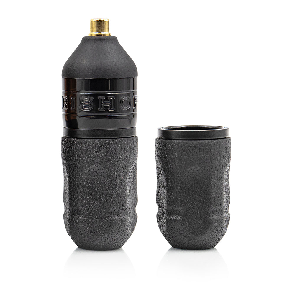 Bishop Rotary Black Disposable Rubber Wand Grips