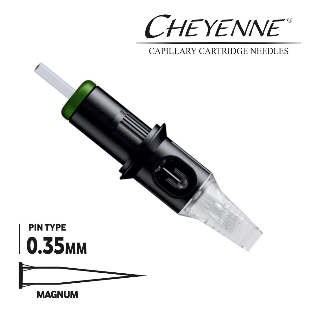 Cheyenne Capillary Cartridge Tattoo Needles - Magnum -Box of 20 Cheyenne Capillary Cartridge Tattoo Needles - Magnum -Box of 20