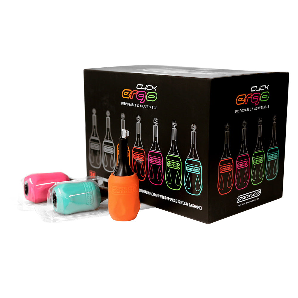 FK Irons Click Ergo Disposable Grip - Box of 24 FK Irons Click Ergo Disposable Grip - Box of 24