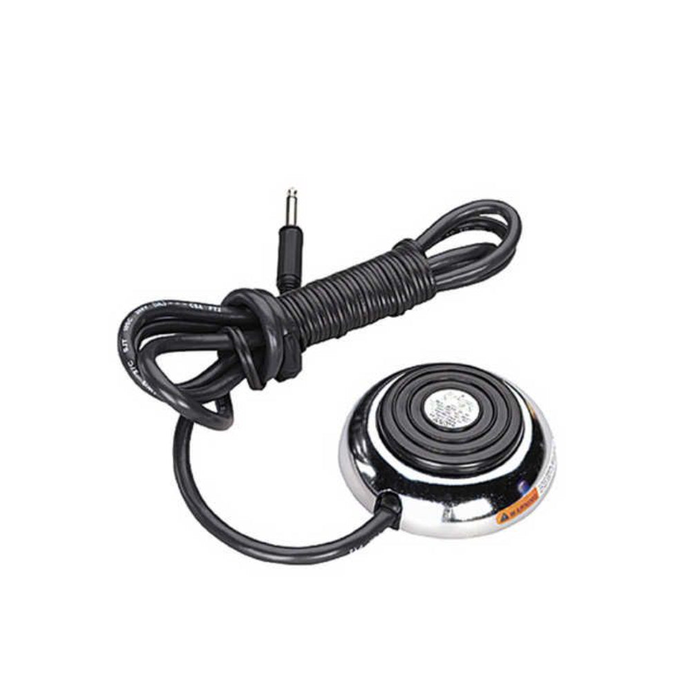 Dermasoft Stainless Steel Round Gem Heavy 360 Tattoo Foot Pedal/Foot Switch Dermasoft Stainless Steel Round Gem Heavy 360 Tattoo Foot Pedal/Foot Switch