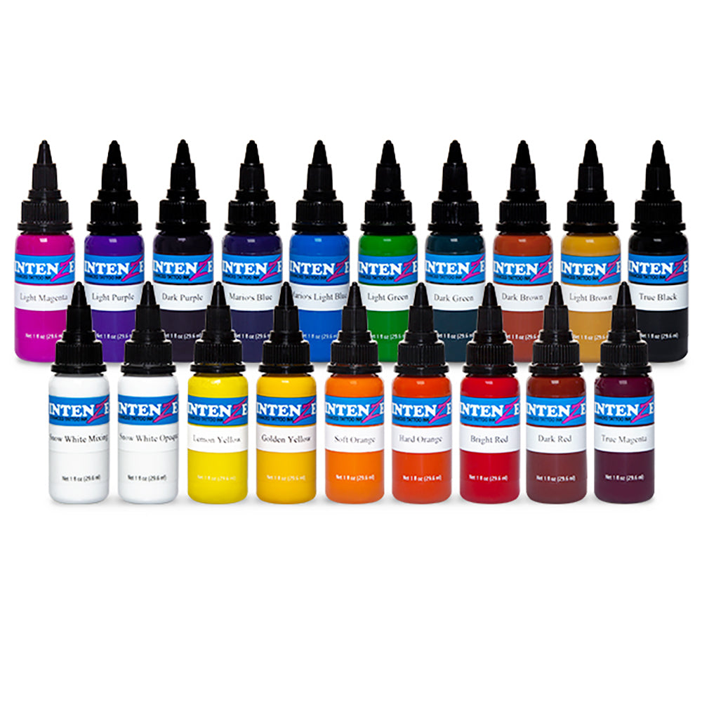 Intenze 19 Color Tattoo Ink Set Intenze 19 Color Tattoo Ink Set