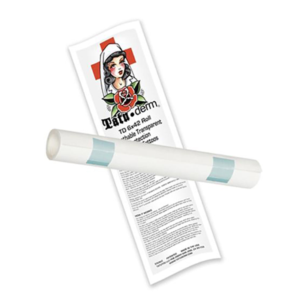 Tatu-Derm Tattoo Aftercare Short Roll - 6" X 42" Tatu-Derm Tattoo Aftercare Short Roll - 6" X 42"