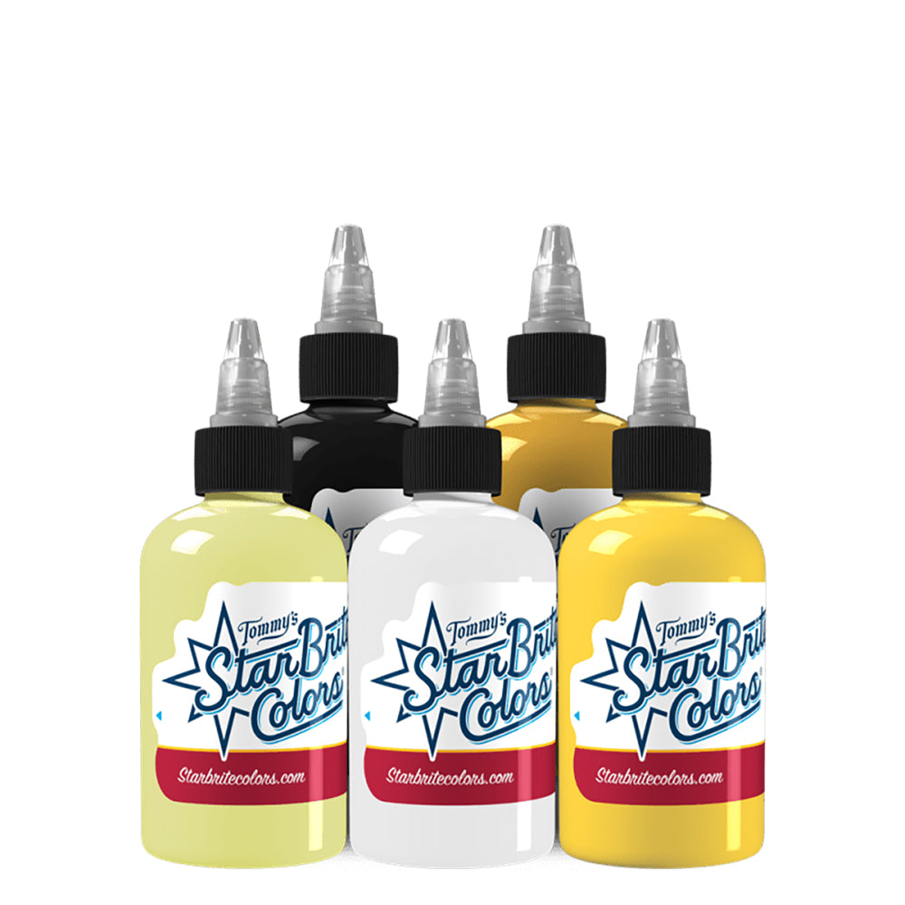Starbrite Mellow Yellow Tattoo Ink Set Starbrite Mellow Yellow Tattoo Ink Set