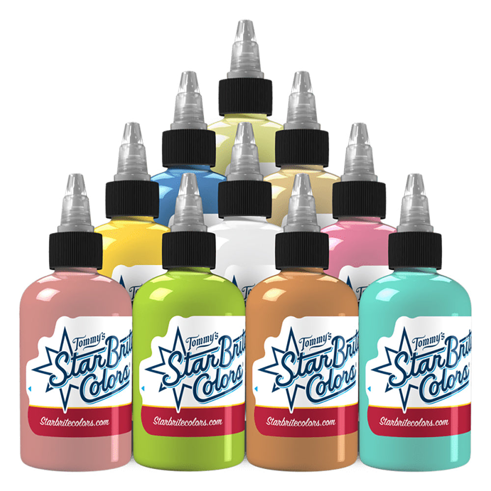 Starbrite Pastel Palette Tattoo Ink Set Starbrite Pastel Palette Tattoo Ink Set