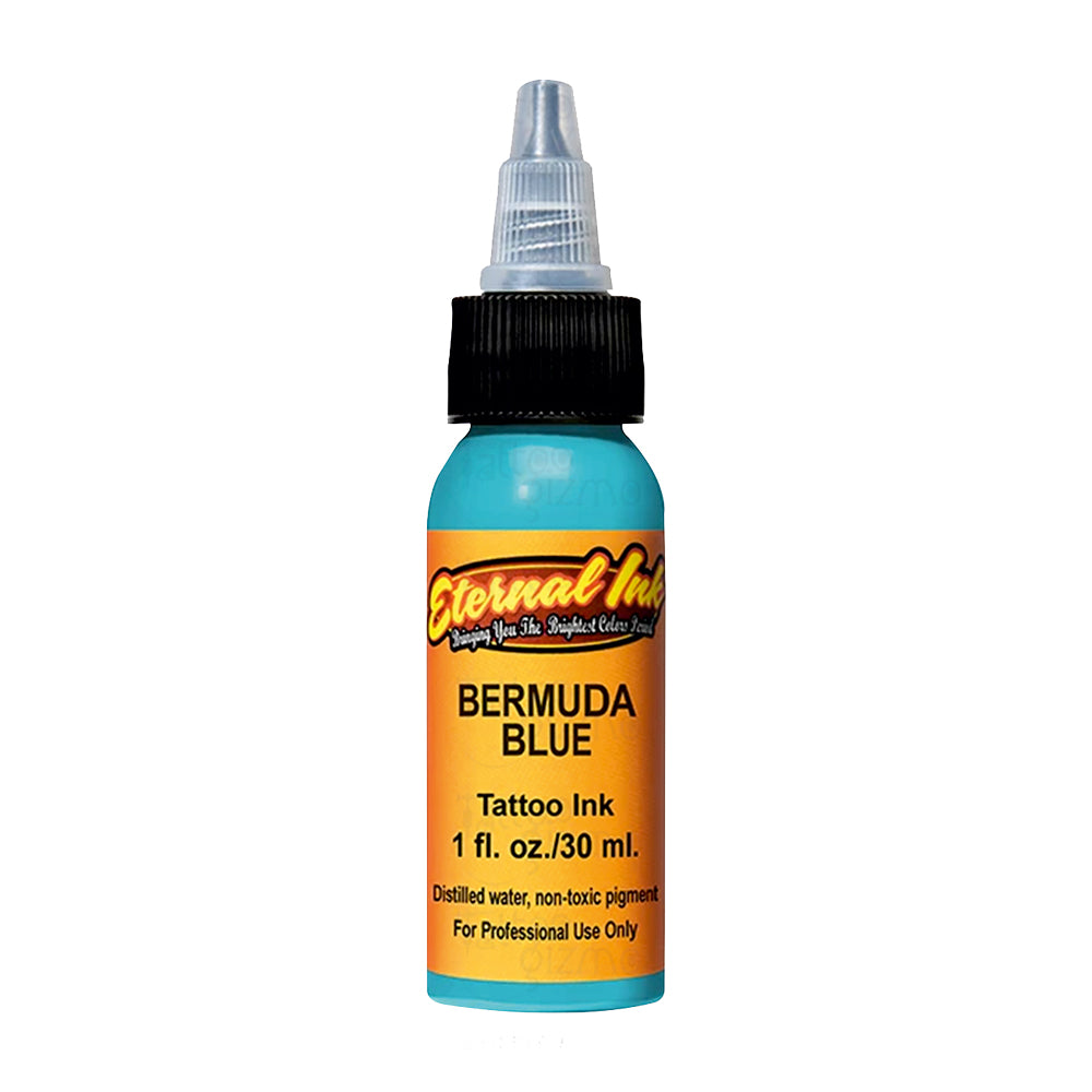 Eternal Bermuda Blue Tattoo Ink Dermasoft Tattoo