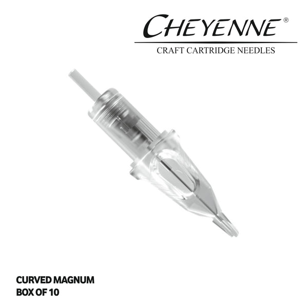Cheyenne Hawk Craft Cartridge Tattoo Needles Box of 10 - Curved Magnum