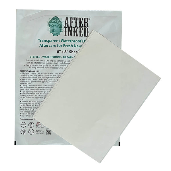 After Inked Aftercare Bandage Waterproof Dressing Sheet - 6