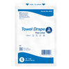 Dynarex Disposable Sterile Towel Drapes Plain 18" X 26" Box of 50