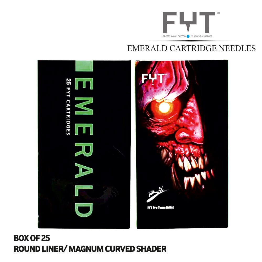 Fyt_emerald_cartridge_tattoo_needles_round_liner_magnum_curverd_shader_box_of_20