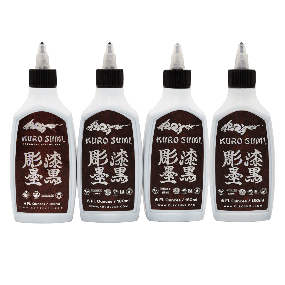 8oz Dynamic Black & White Tattoo Ink Combo With Free After inked Pillow  Pack 