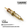 Kwadron Cartridge Bugpin Magnum Shader Long Taper Needles-Box of 20