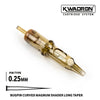 Kwadron Cartridge Bugpin Curved Magnum Shader Needles - Box of 20