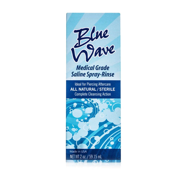 Tattoo Goo Blue Wave Cleansing Solution Saline Spray & Rinse For Piercings