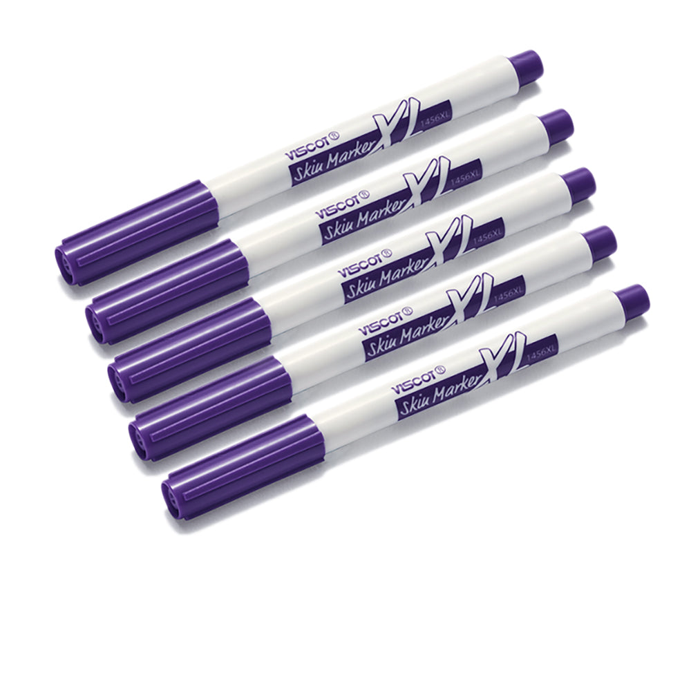 Viscot Mini XL Surgical Ultrafine Fine Tip Skin Marker Pen (5 Pieces)