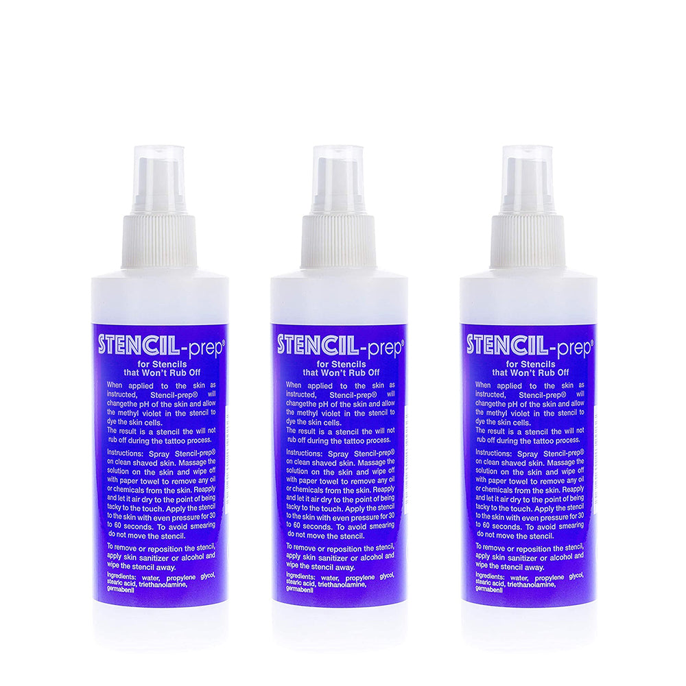 InkJet Stencil Prep Spray 8oz-Smudge-Proof Stencil Transfer Formula
