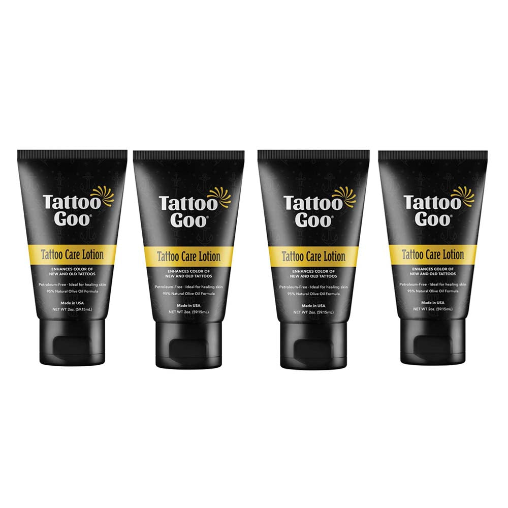 Tattoo Goo Aftercare Kit - Soap Balm and Lotion - 3pc Set